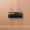 A black makeup brush set of 18 professional makeup brushes with a storage bag Specification image